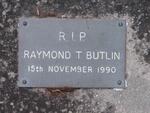 BUTLIN Raymond T. -1990