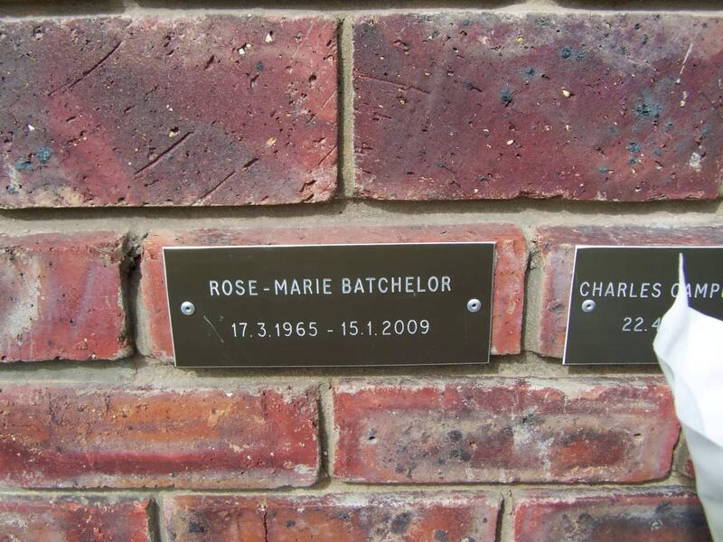 BATCHELOR Rose-Marie 1965-2009