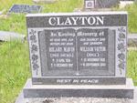 CLAYTON William Victor 1925-2001 & Hilary Mavis DICKS 1926-1997