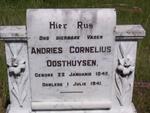OOSTHUYSEN Andries Cornelius 1845-1941