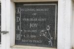ADAM Joy 1925-2006