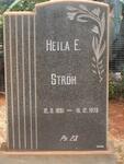 STROH Heila E. 1891-1973