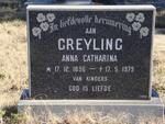 GREYLING Anna Catharina 1896-1979