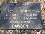 DAWSON Roy 1920-1977 & Doreen Sylvia 1921-1999
