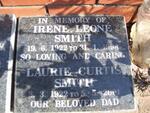 SMITH Laurie Curtis 1922-2001 & Irene Leone 1922-1998