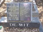 WIT Christian Pieter, de 1944 - 1991
