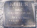 KOBUS Brian 1932-1990 & Joey VAN DER MERWE 1932-