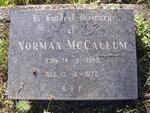 McCALLUM Norman 1899-1972