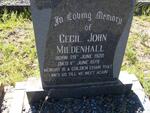 MILDENHALL Cecil John 1928-1979