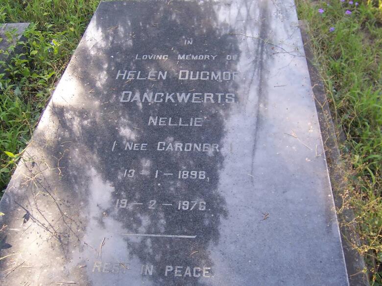 DANCKWERTS Helen Dugmor nee GARDNER 1898-1976