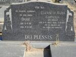 PLESSIS Danie, du 1905-1958 & Elizabeth Maria Cornelia KRUGER 1905-1977