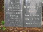 PURVES Henry Ogilvie 1889-1979 & Winifred Agnes -1970