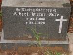 COLE Albert Victor 1912-1975