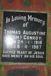 CONROY Thomas Augustine 1918-1987