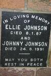 JOHNSON Johnny -1991 & Ellie -1987