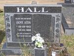 HALL Jane Aida 1952-1999