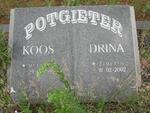 POTGIETER Koos 19??-1999 & DrIna 1927-2002