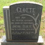 CLOETE Jacob 1878-1973
