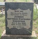 SCHEEPERS Jacobus Mattheus Stephanus 1896-1945