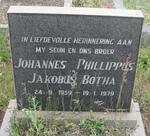 BOTHA Johannes Phillippus Jakobus 1959-1979