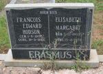 ERASMUS Francois Edward Hodson 1905-1986 & Elisabeth Margaret 1903-1978