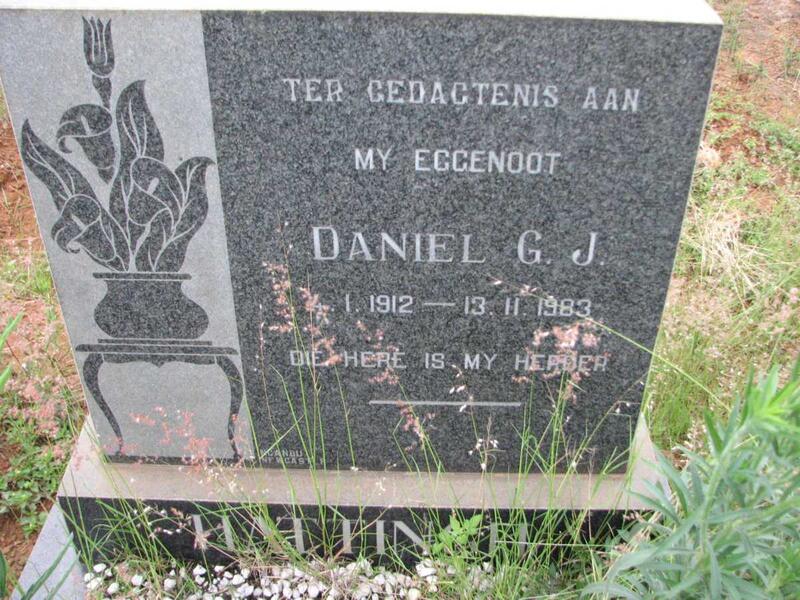 HATTINGH Daniel G.J. 1912-1983
