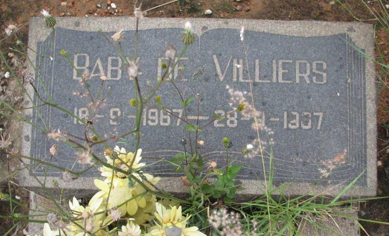 VILLIERS Baby, de 1967-1967