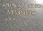 STRASHEIM Johannes Jacobus 1892-1976