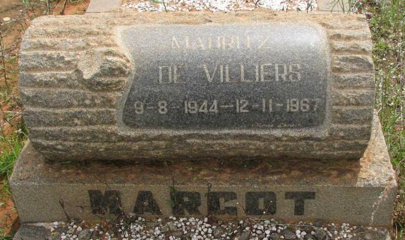 VILLIERS Mauritz, de 1944-1967