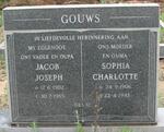 GOUWS Jacob Joseph 1902-1985 & Sophia Charlotte 1906-1993