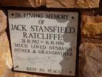 RATCLIFFE Jack Stansfield 1912-1996