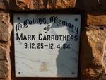 CARRUTHERS Mark 1925-1994