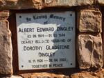 DINGLEY Albert Edward 1901-1984 & Dorothy Gladstone 1924-2002