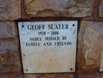 SLATER Geoff 1920-2000