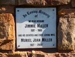 MILLER Jimmie 1917-1986 & Muriel Joan 1927-2009