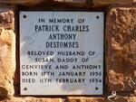 DESTOMBES Patrick Charles Anthony 1956-1994