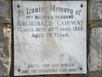 CONWAY Archibald -1955