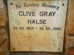 HALSE Clive Gray 1935-2002