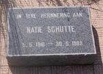 SCHUTTE Natie 1910-1989