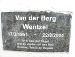 BERG Wentzel, van der 1951-2004