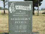 MIDDEL Gerhardus Petrus 1926-1997