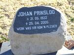 PRINSLOO Johan 1922-2005
