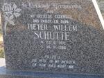 SCHUTTE Pieter Willem 1911-1986