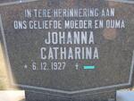 PIENAAR  Johanna Catharina 1927-1996