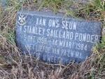 PONDER Stanley Saillard 1958-1984