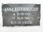 ESTERHUIZEN Anna 1963-2001