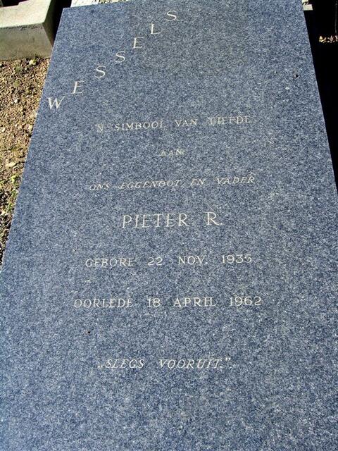 WESSELS Pieter R. 1935-1962