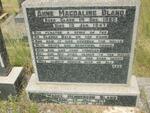 BLAND Anne Magdaline nee CLARK 1880-1947 :: BLAND Madge Henderson 1917-1932