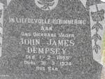 DEMPSEY John James 1855-1934