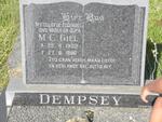 DEMPSEY M.C. 1903-1996